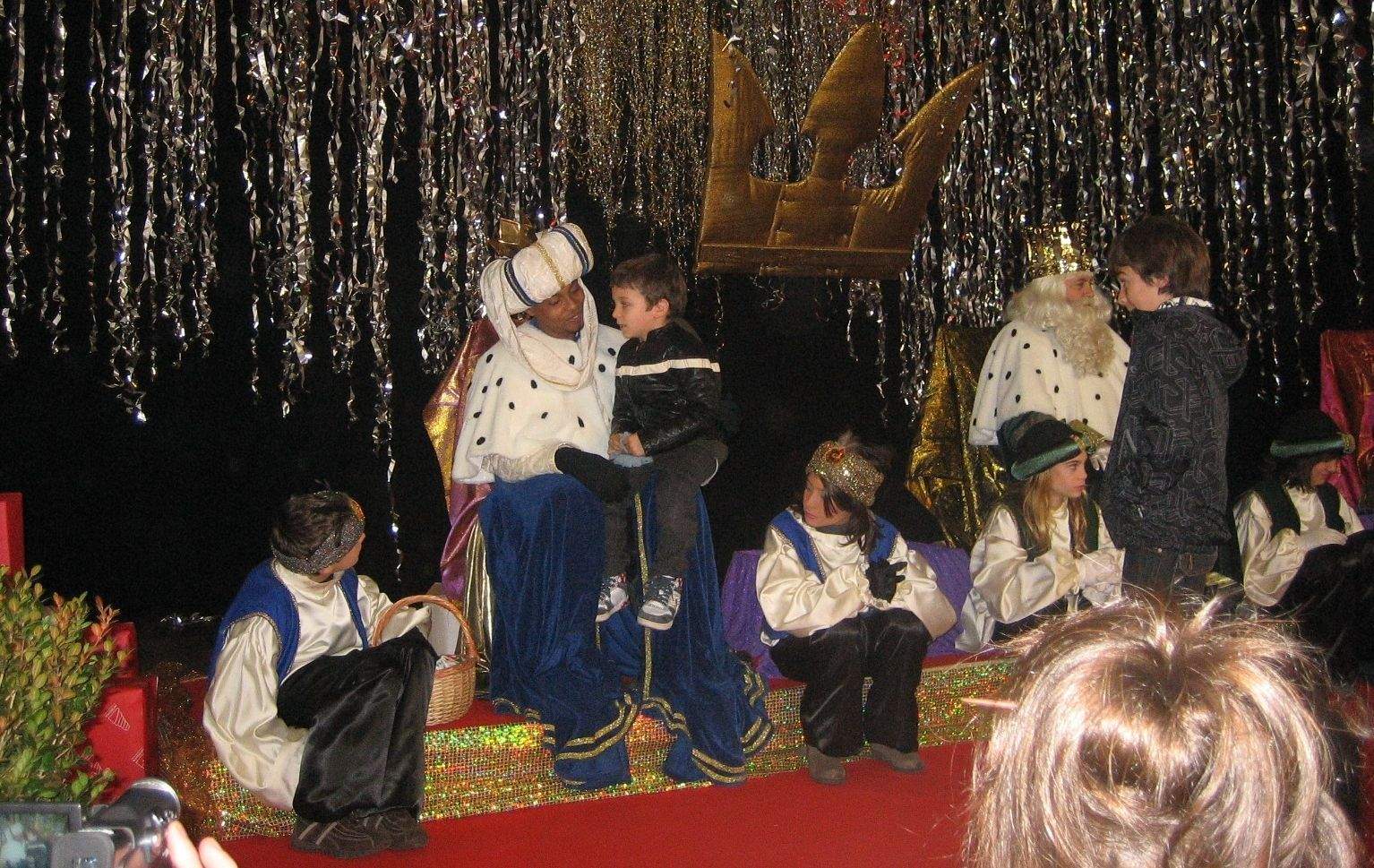 Els Reis arribaran amb helicòpter a Mira-sol com van fer l'any passat a Sant Cugat FOTO: LOCALPRESS