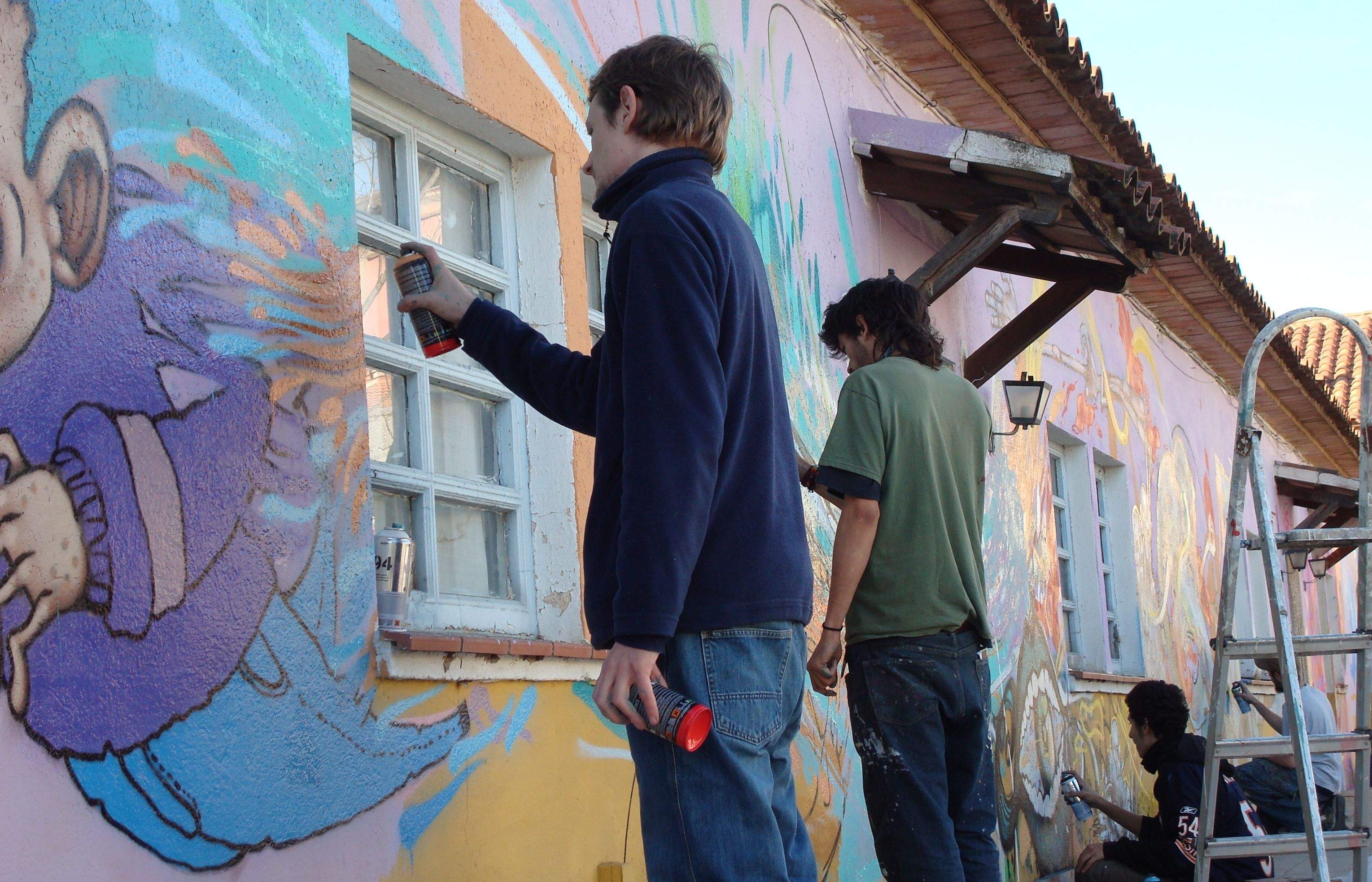 L'art mural ha estat un dels atractius del Festival. FOTO. C.Caballé