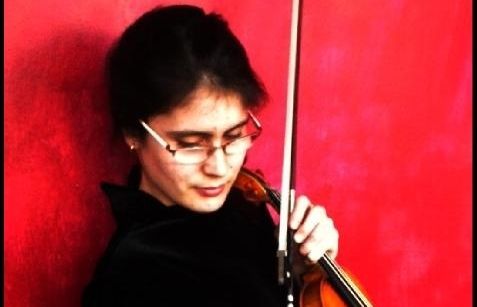 La violinista Sara Cubarsi. FOTO: Cedida