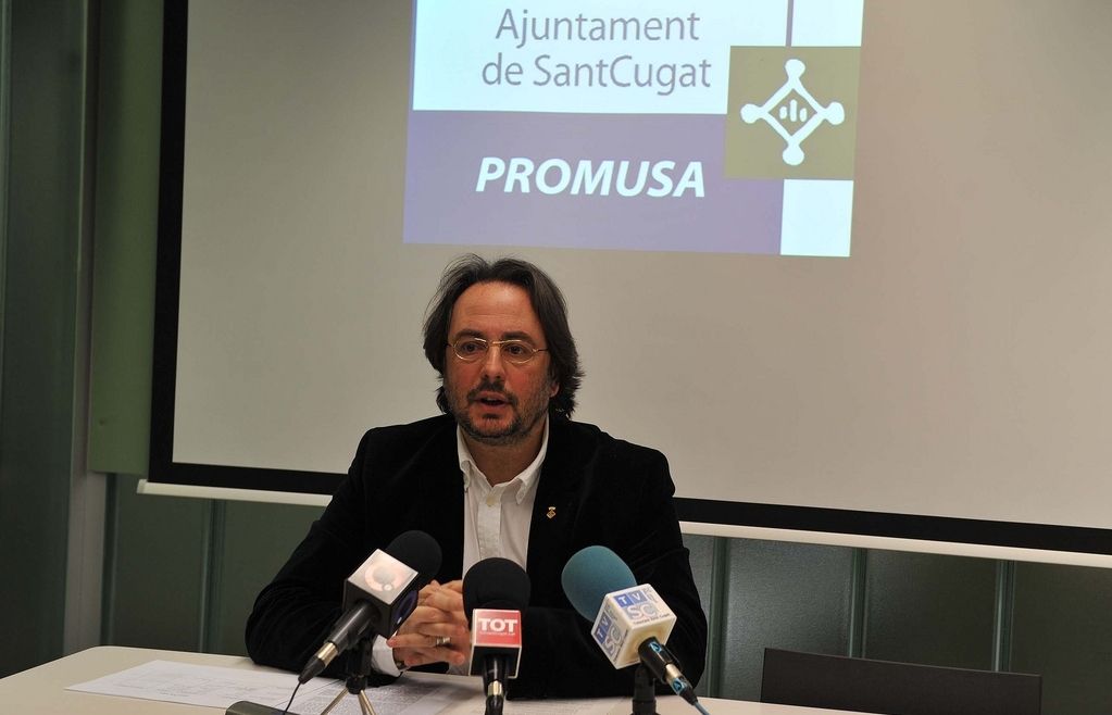 Raül Grangé ha explicat el nou protocol davant incidències a pisos de Promusa. FOTO: Localpress