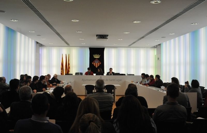 Imatge del Consell Sectorial d'Esports d'aquest dimecres. FOTO: A. Bernal