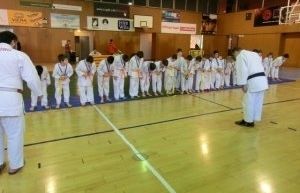 Un moment del 9è Campionat Local de Judo Escolar . FOTO: Ignasi Massafret