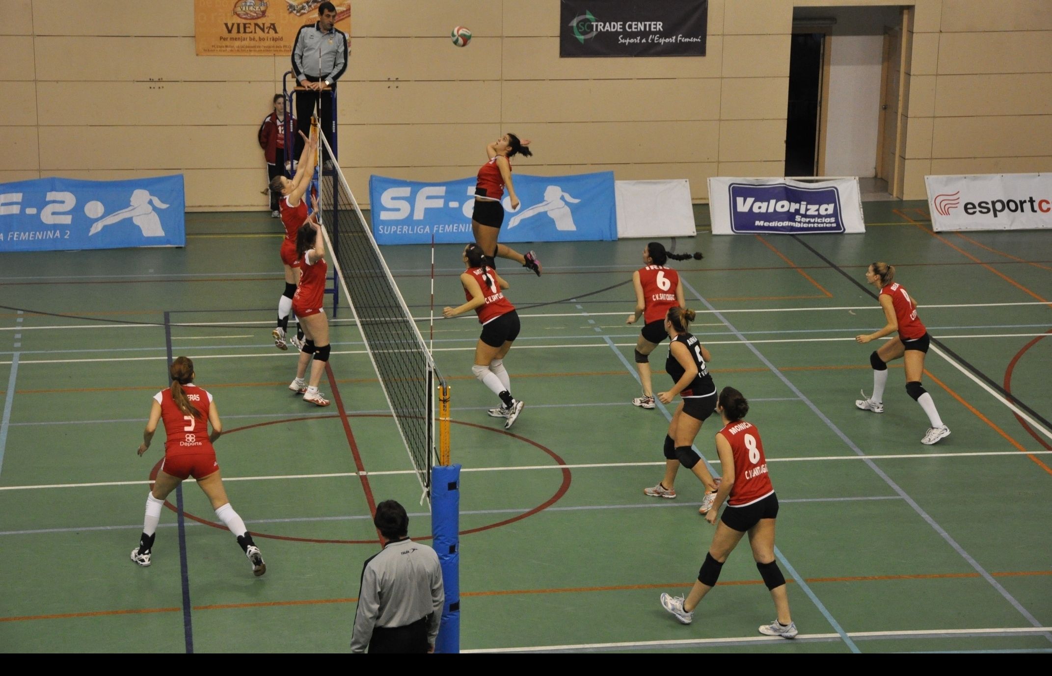 El CV Sant Cugat mai ha arribat a fer el seu millor joc. FOTO: Pere Fernández