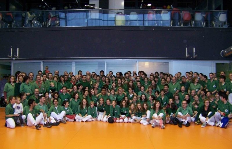 Colla a la diada del 2011. FOTO: R. Gadea