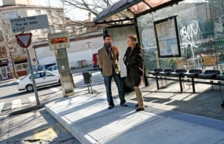 Les plataformes ja estan instal·lades. FOTO: Localpress