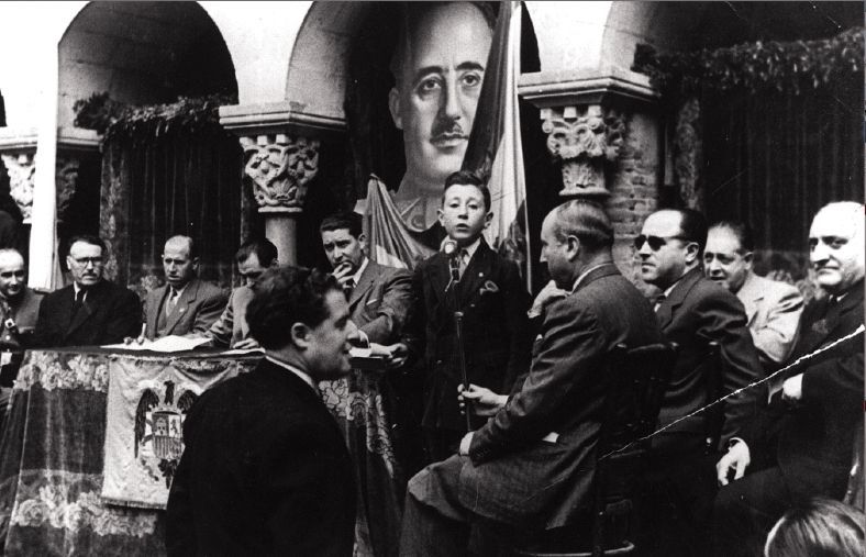 Època franquista a Sant Cugat. FOTO: Arxiu