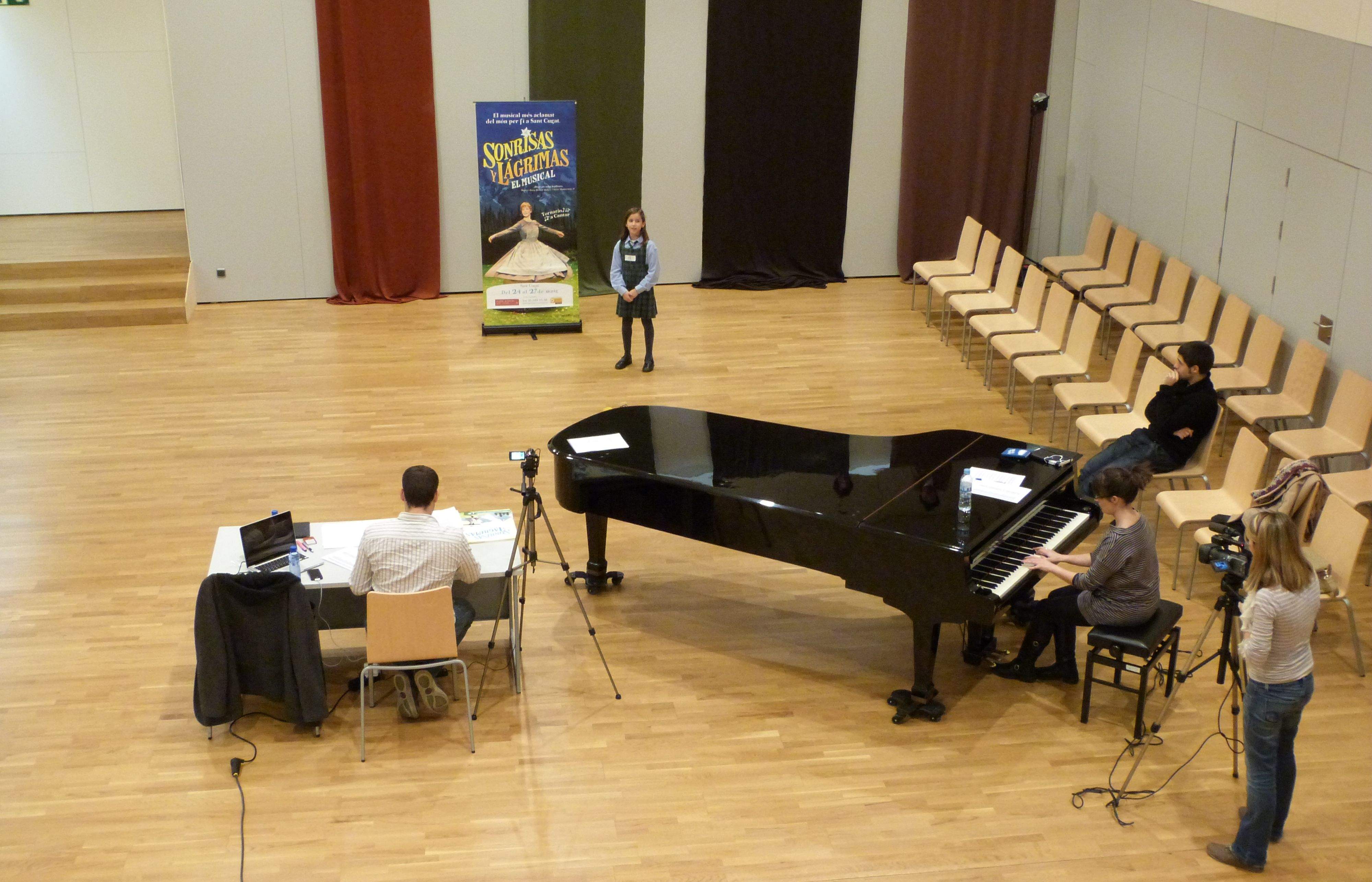 L'Escola de Música ha acollit el càsting. FOTO: B. Bella