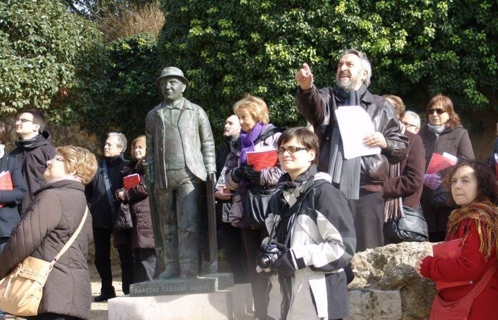 Pels voltants del Monestir. FOTO: Cedida