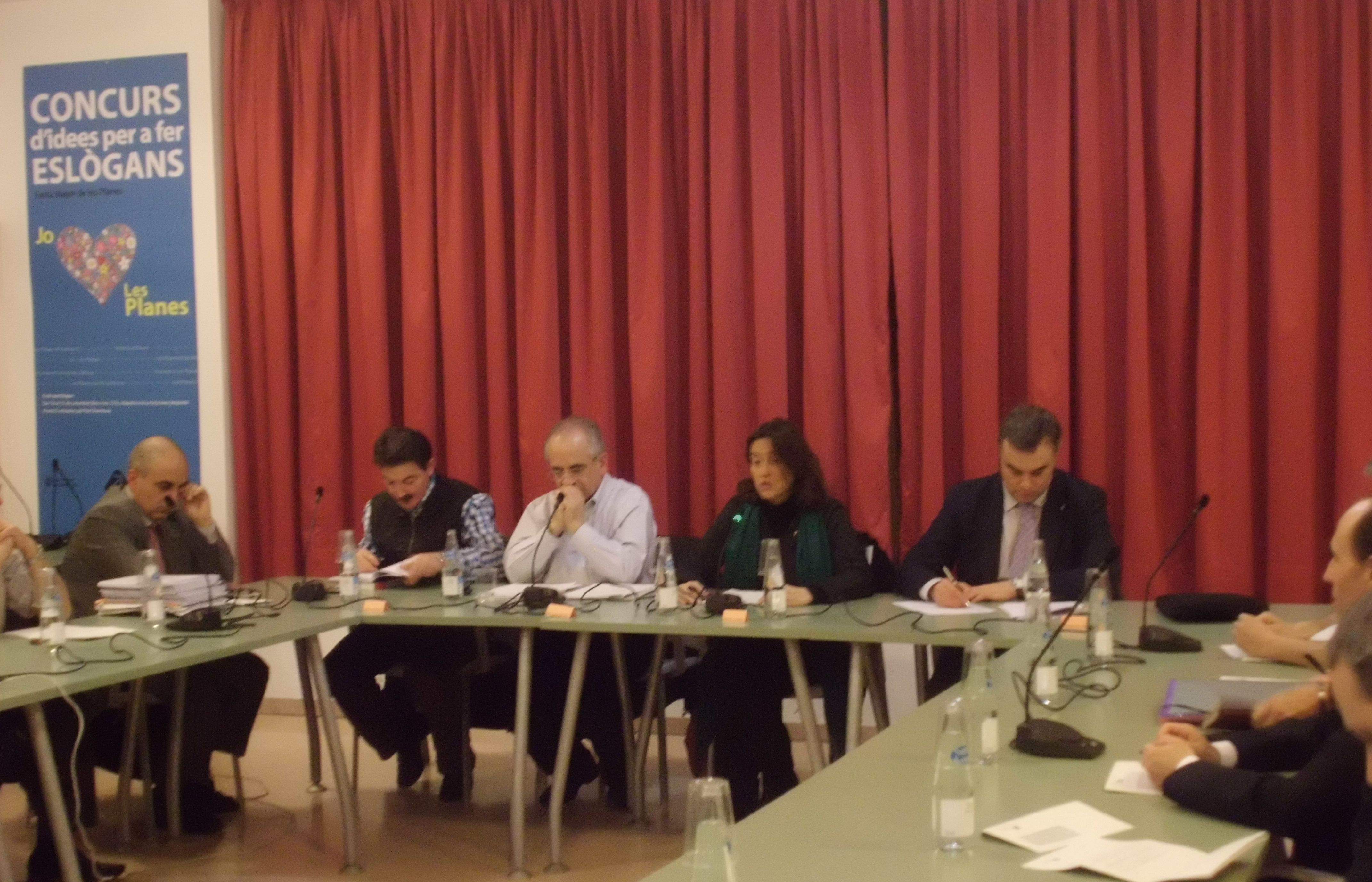 L'alcaldessa ha presidit l'acte FOTO: À. Guinó