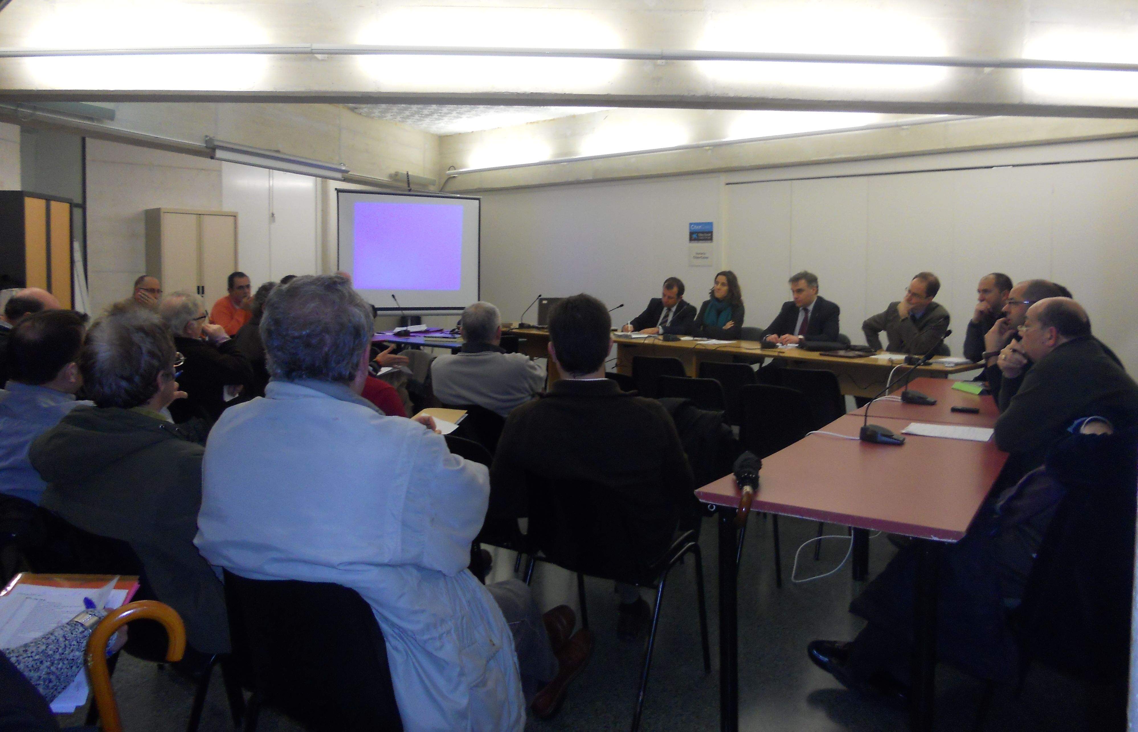 L'alcaldessa Mercé Conesa ha presidit l'acte de constitució. FOTO: C. Porras