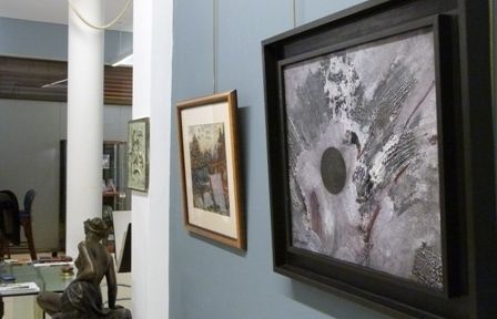 Obres de l'exposició. FOTO: B. Bella