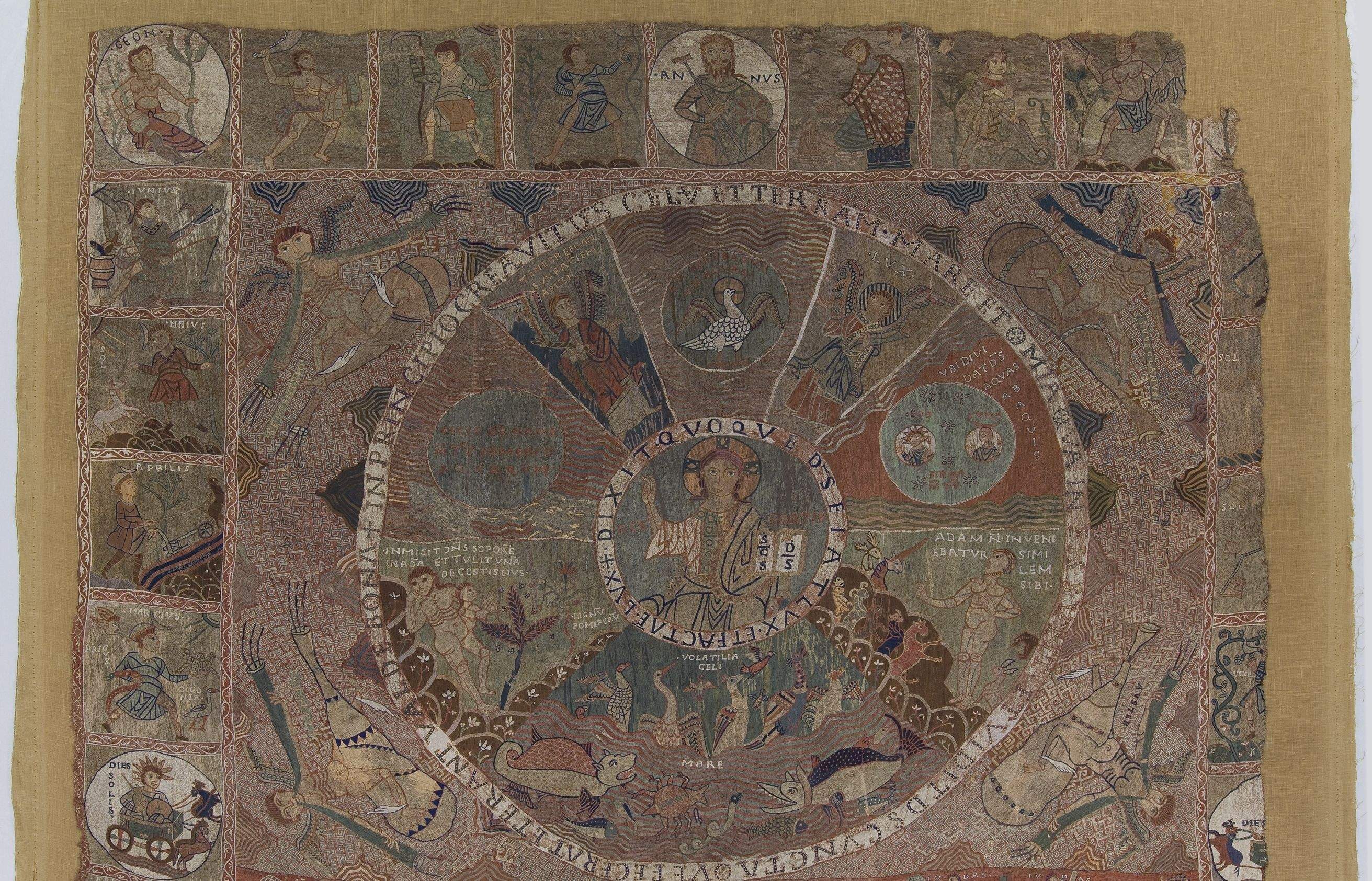 Anvers del Tapís abans de la seva restautació. FOTO: Cedida