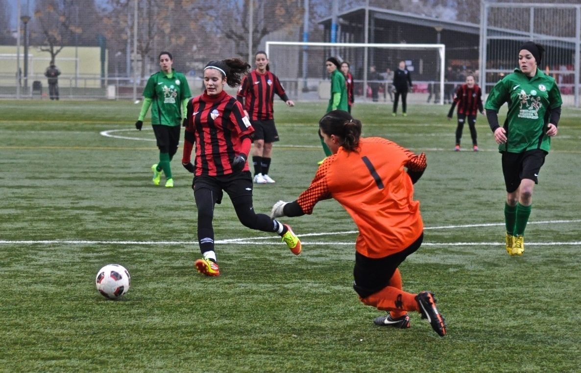 El Sant Cugat Esport no ha pogut fer gol, tot i disposar d'ocasions. FOTO: Pere Fernández