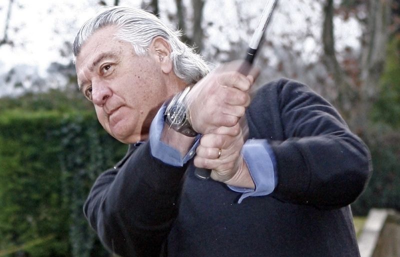 Enrique Hevia, al Club de Golf Sant Cugat. FOTO: E. Naval