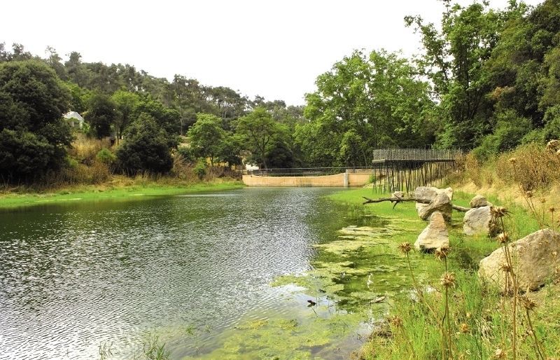 esmorzarem gaudint de la vista de la vall de Vern