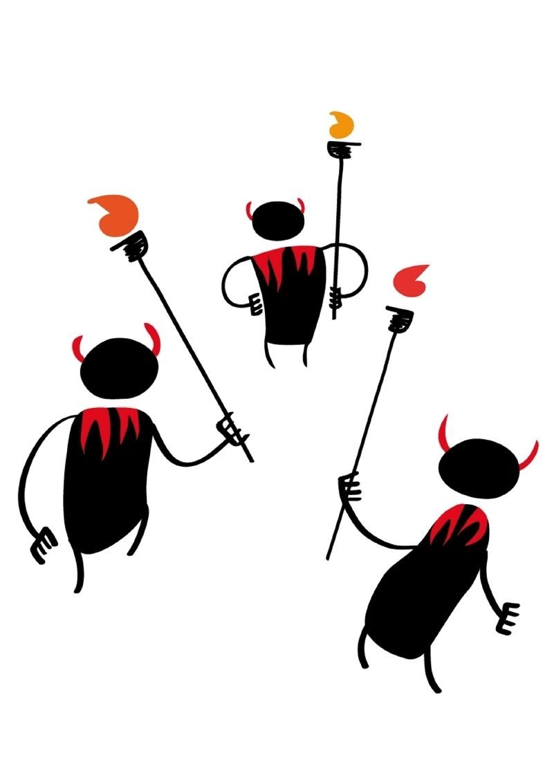 Els diables és una entitat molt estimada a la ciutat. FOTO: Arxiu