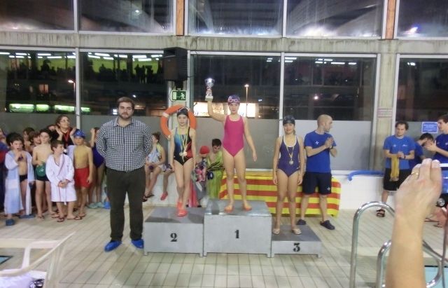 Imatge del podi d'una de les categories. FOTO: I.Massafret