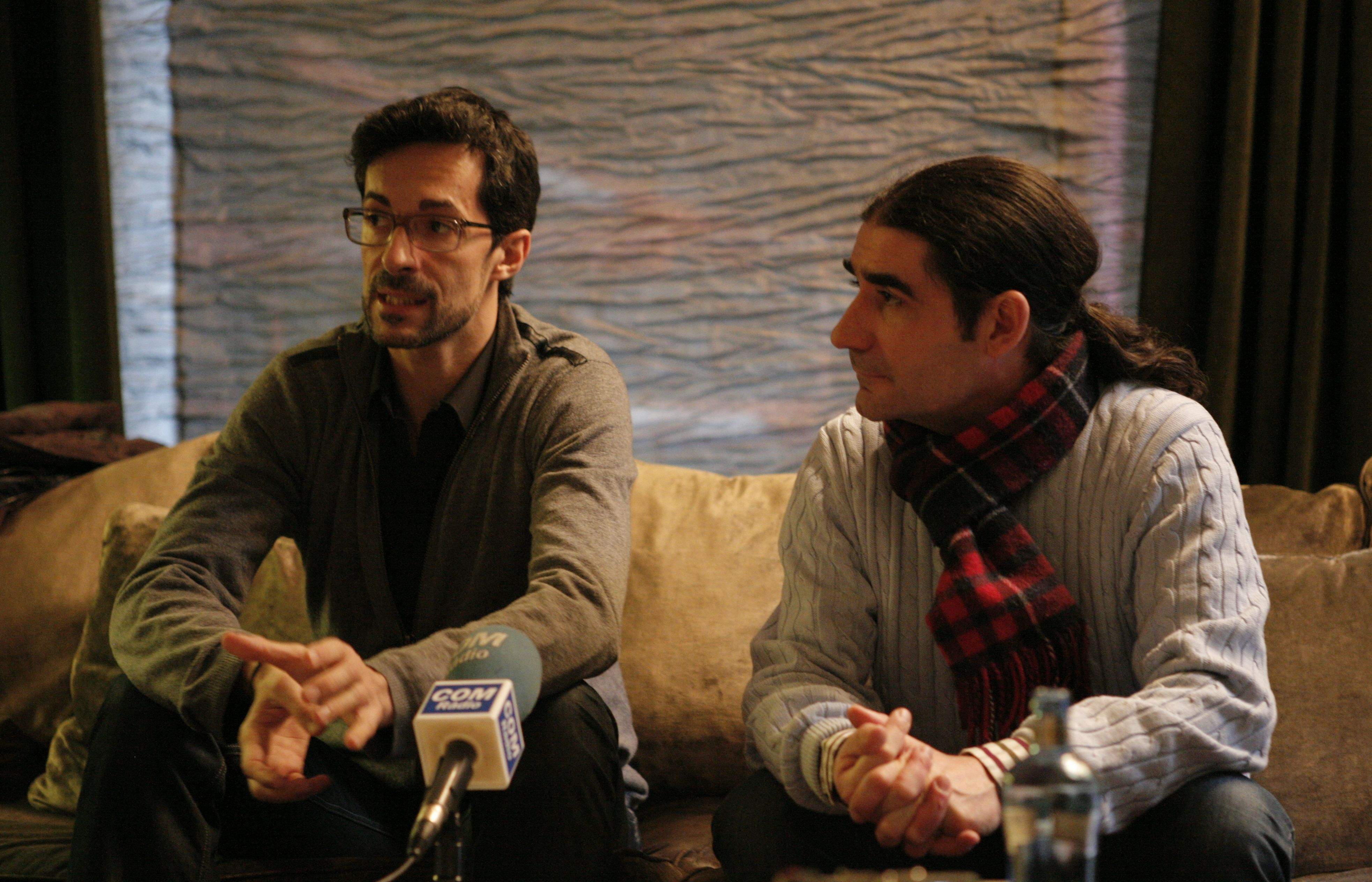 José Carlos Martínez i Pep Tugues durant la presentació a Barcelona. FOTO: A.Ribera