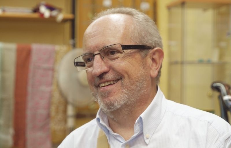 Antoni Marimon, coordinador del Comitè de Sant Cugat d'Intermón Oxfam. FOTO: A. Ribera