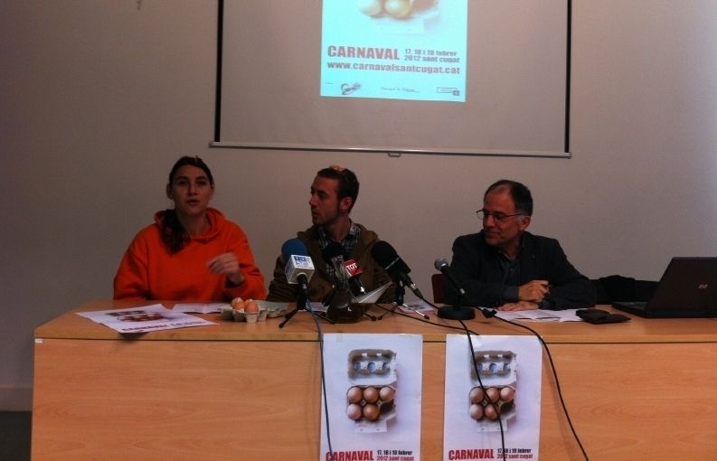 Presentació del programa de carnaval. FOTO: A.Mira