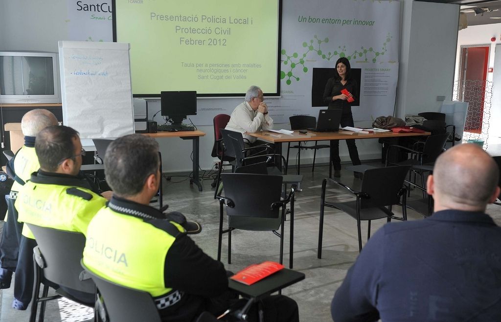 Una de les imatges del curs formatiu. FOTO: Localpress