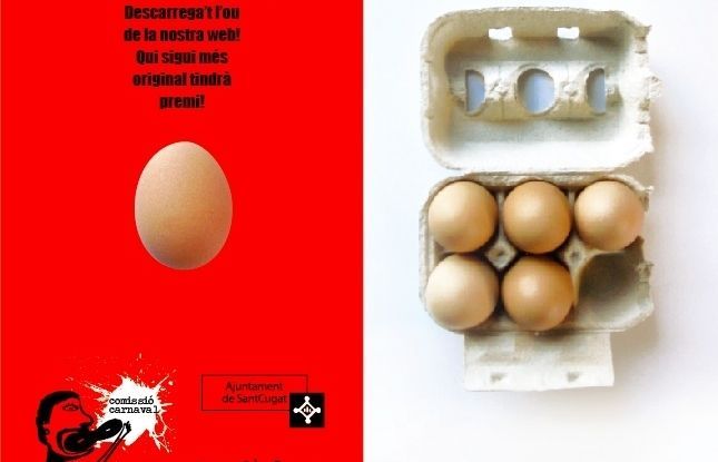 La imatge del cartell del Carnaval 2012