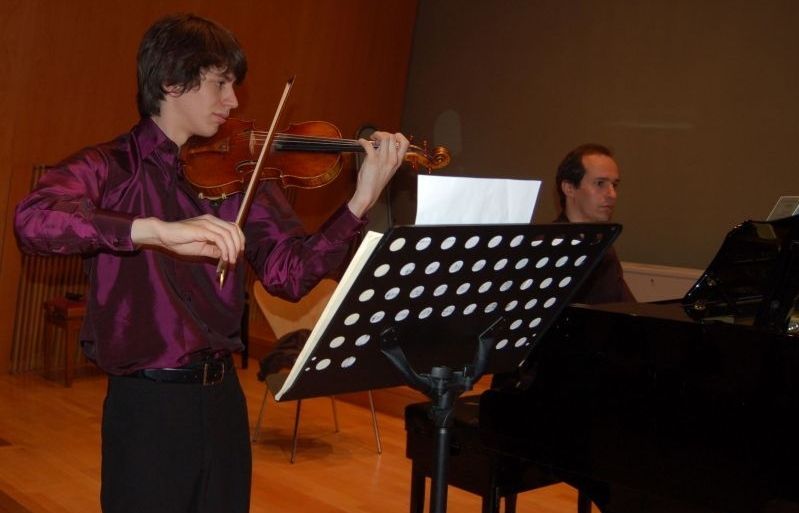 El violinista torna a la ciutat, ara formant part del quartet Gerhard. FOTO: Cedida