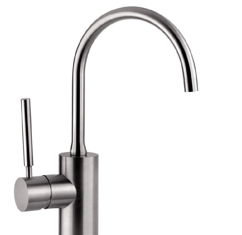 Laixeta monocomandament té una ròtula que al fer pujar el comandament permet lentrada daigua. FOTO: Arxiu