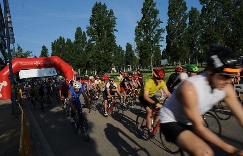 La Marxa Cicloturista Transcollserola de 2010. FOTO: Cedida/Unió Ciclista Sant Cugat