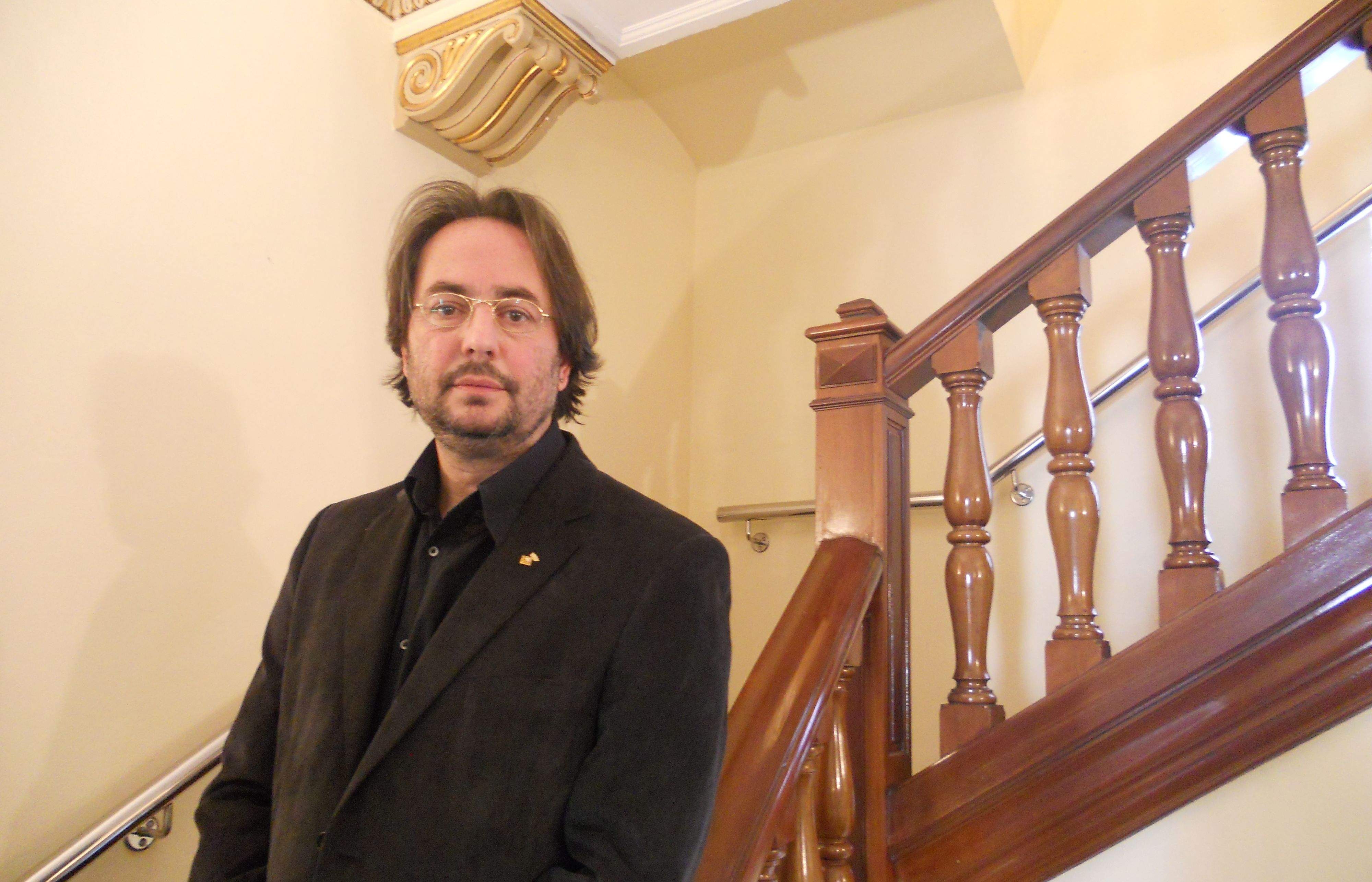 Raül Grangé a la Casa Mònaco FOTO: JR Armadàs