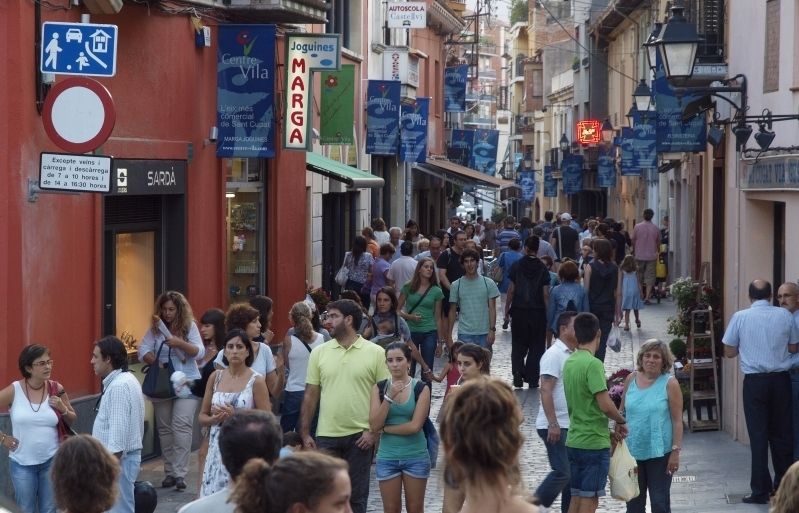 Carrer de Santa Maria. FOTO: A. Ribera