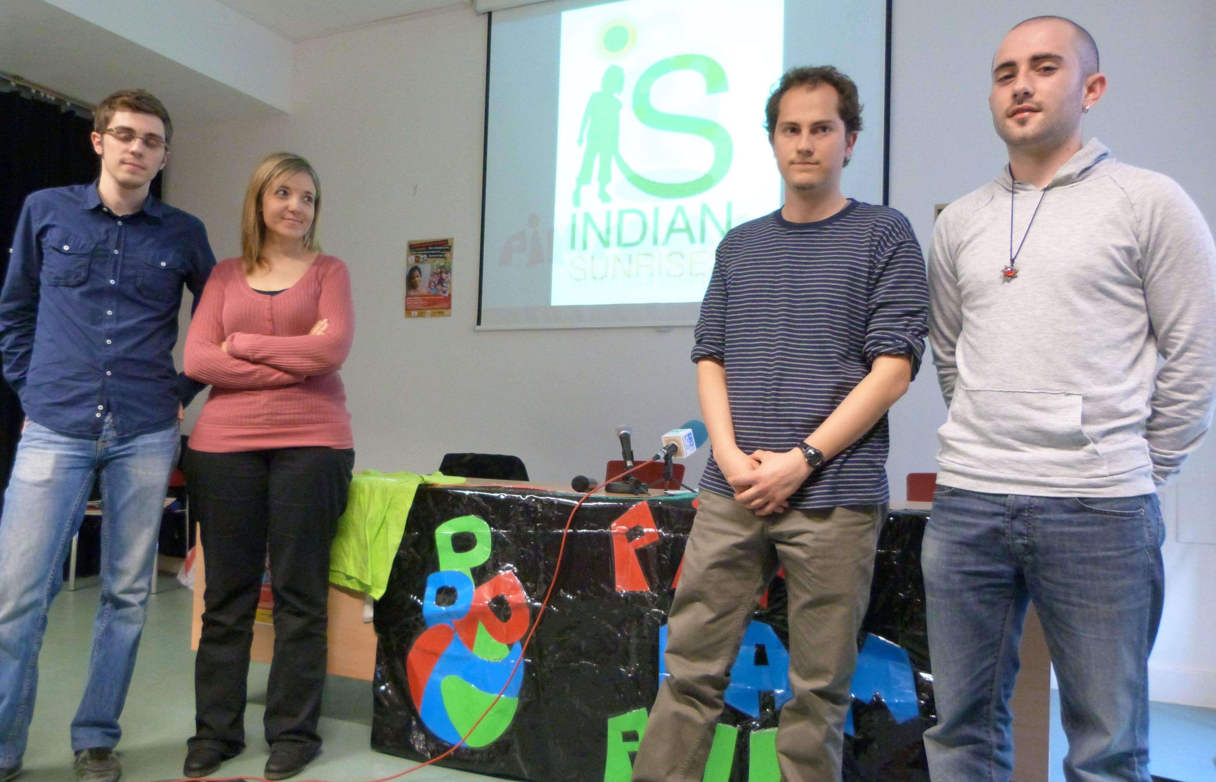 Representants d'Indian Sunrises, Pim Pam Pum i Bombotronic. FOTO: B. Bella