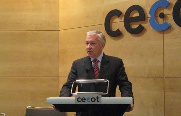 El president de la Cecot, Antoni Abad. FOTO: Cedida