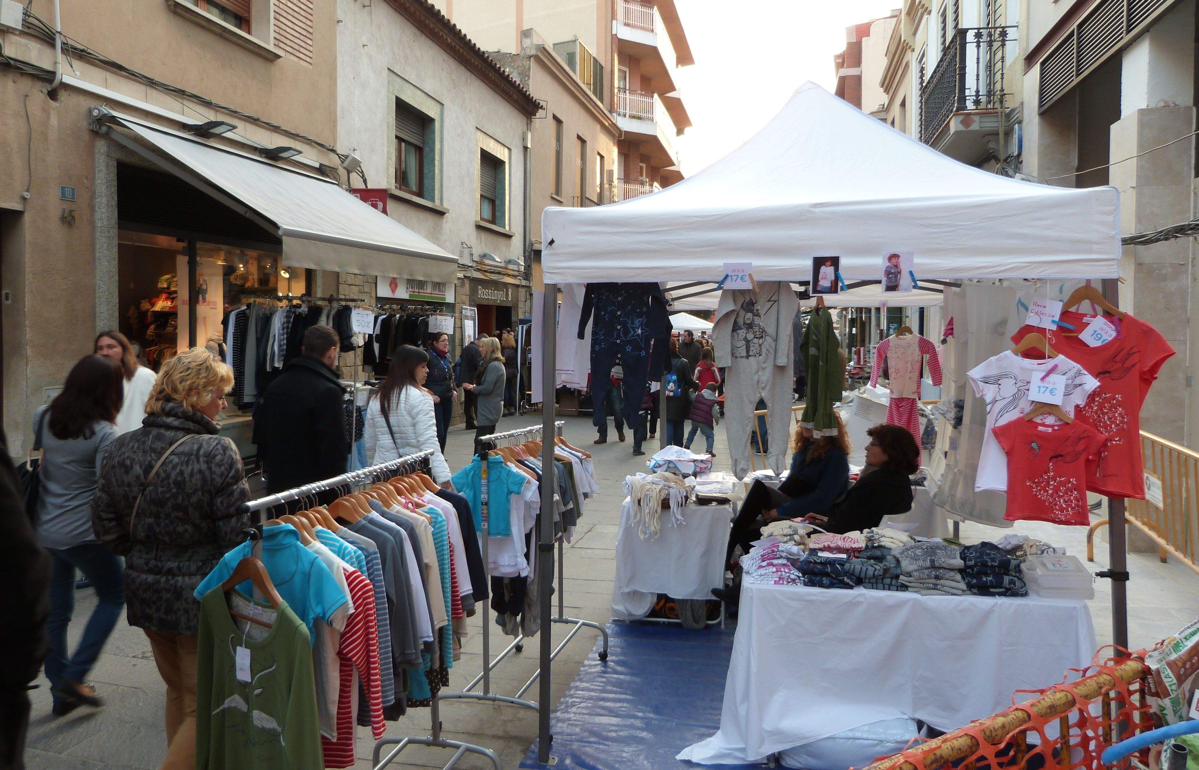 Carrer Santiago Rusiñol. FOTO: B. Bella