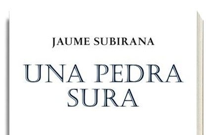 'Una pedra sura', autor: Jaume Subirana