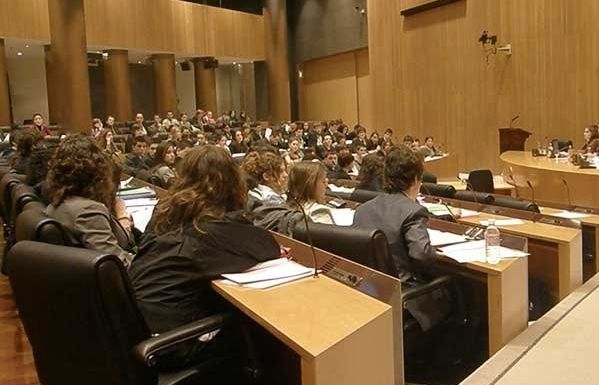 Moment de la sessió parlamentària FOTO: Cedida