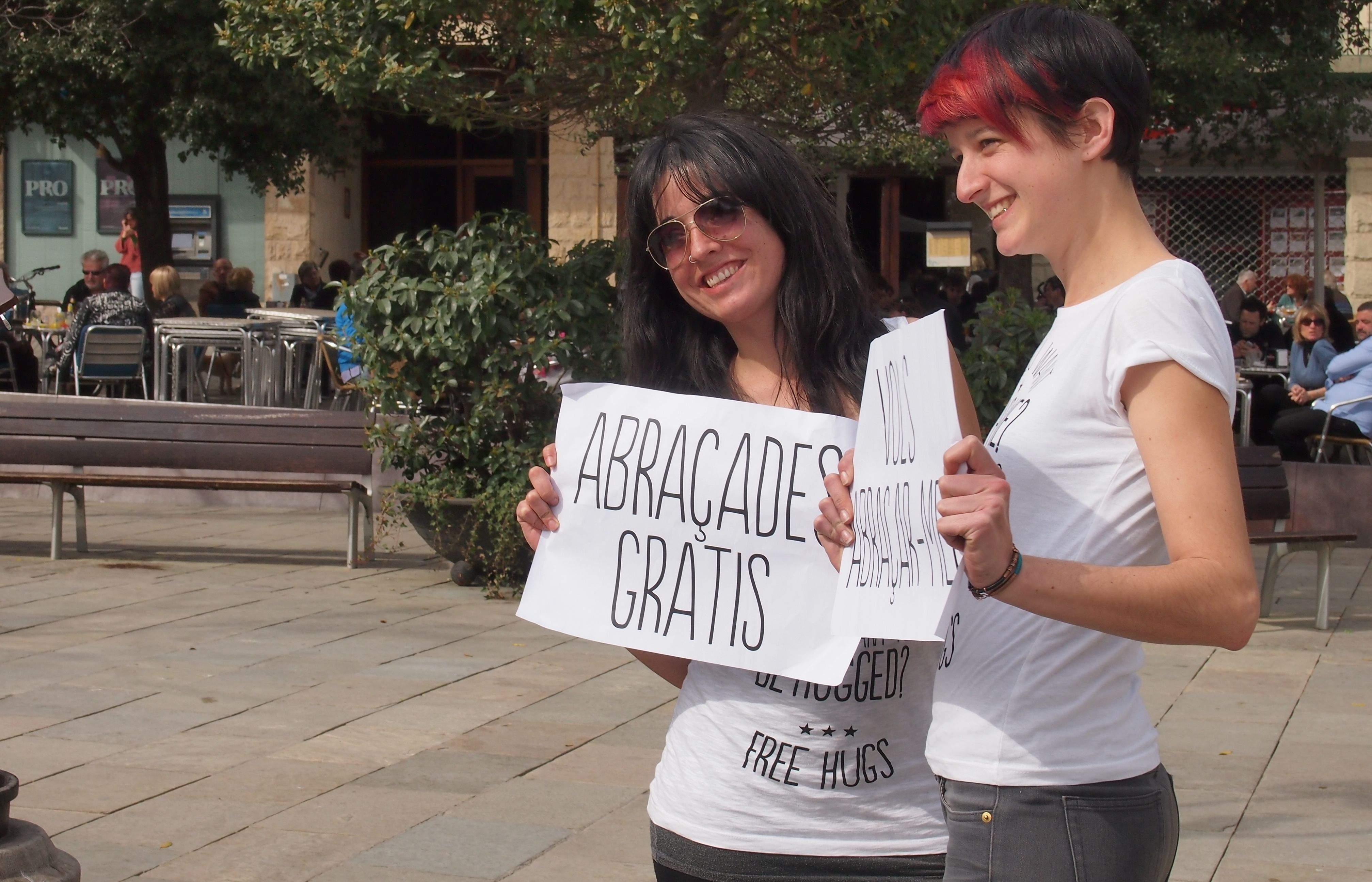 El missatge, ben clar. FOTO: C.Caballé
