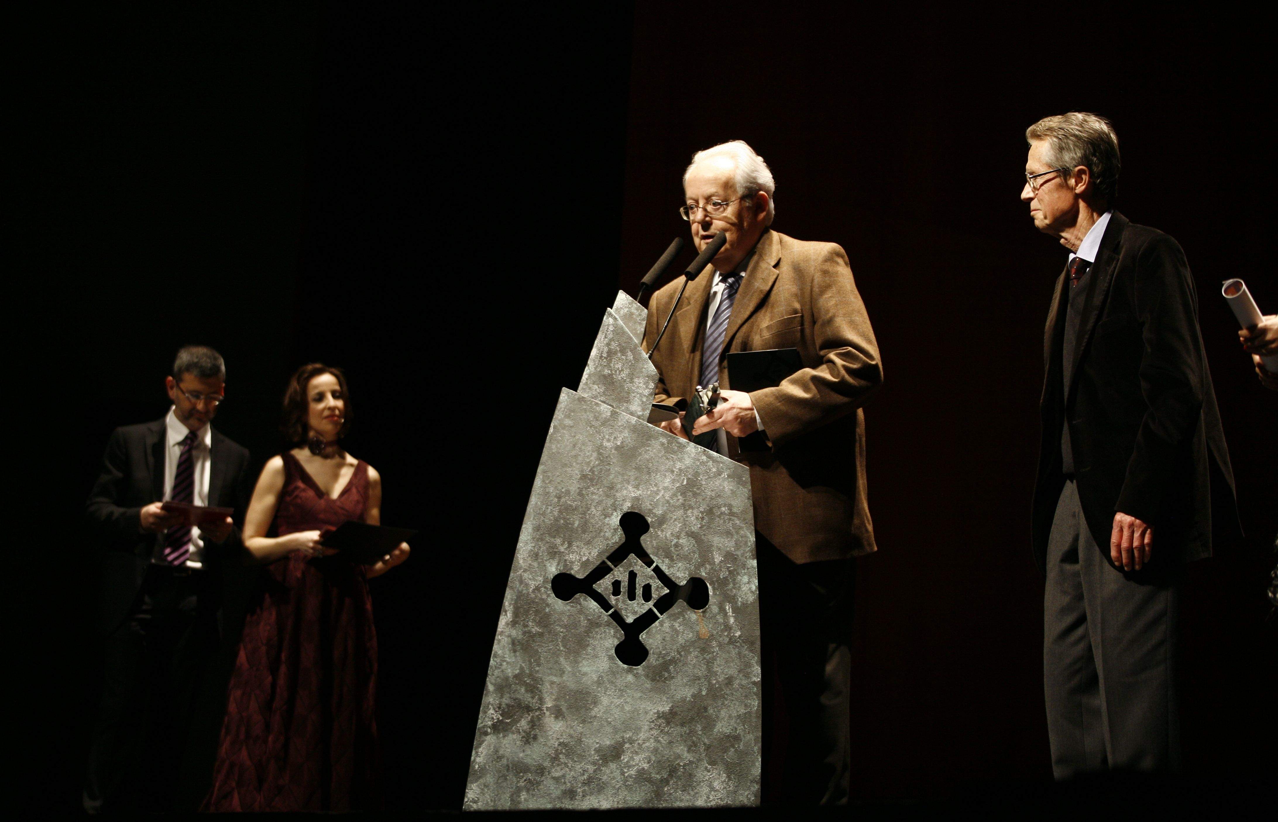 Premi Ciutat a la Delegació local de l'Associació Catalana per al Parkinson. FOTO: E. Naval