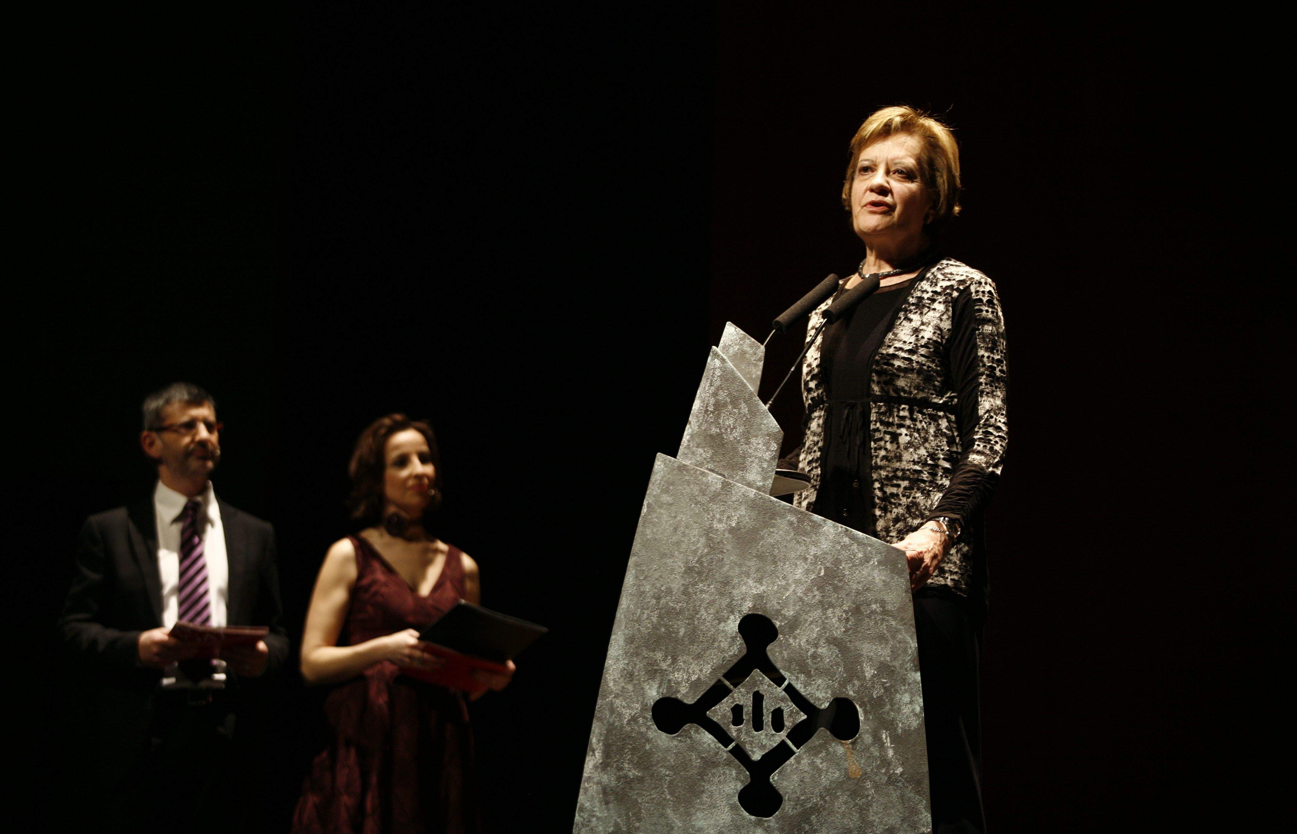 Premi Extraordinari per a Victòria Camps. FOTO: E. Naval