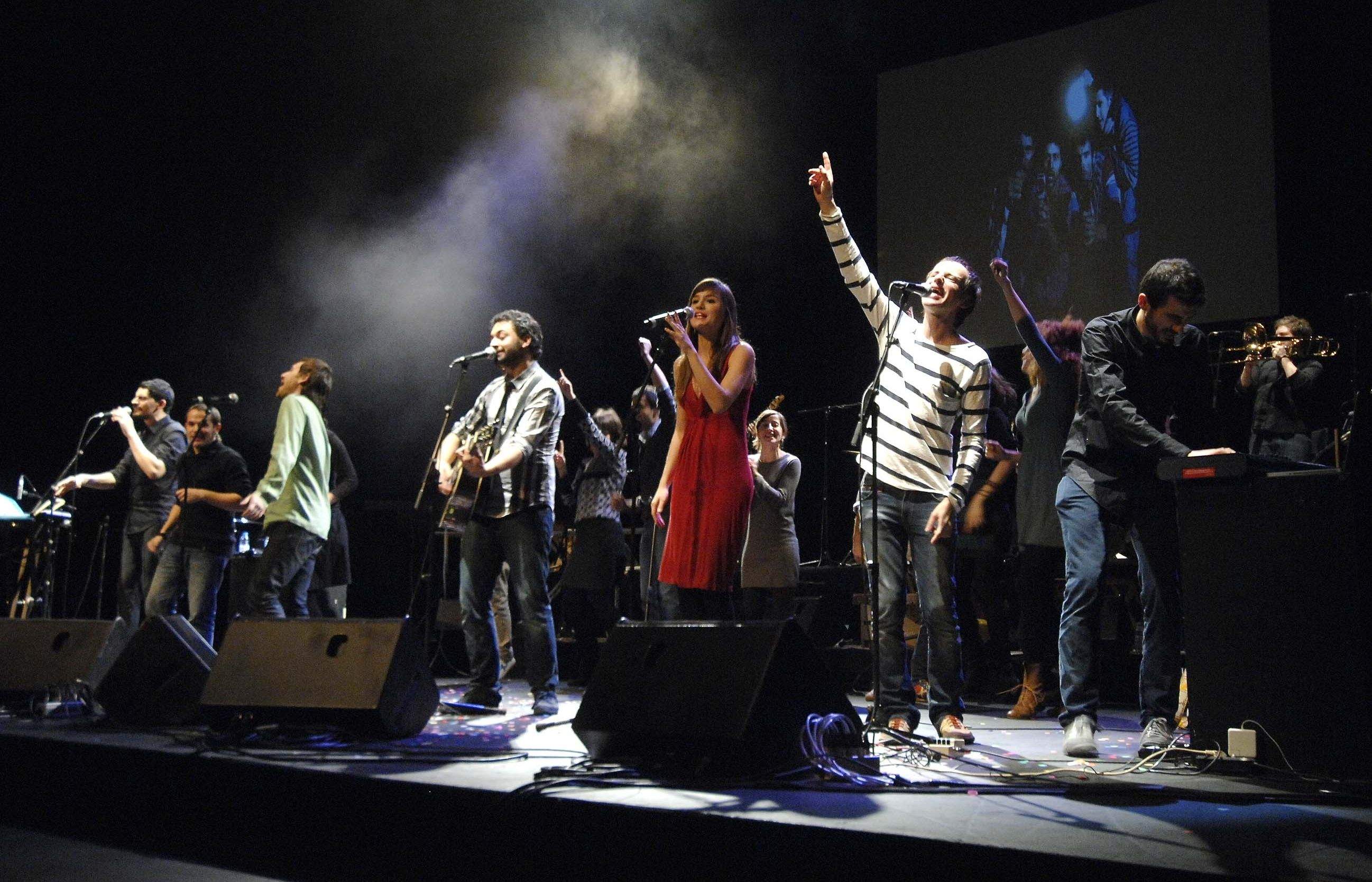 Els Amics de les Arts en un concert al Teatre-Auditori. FOTO: Localpres