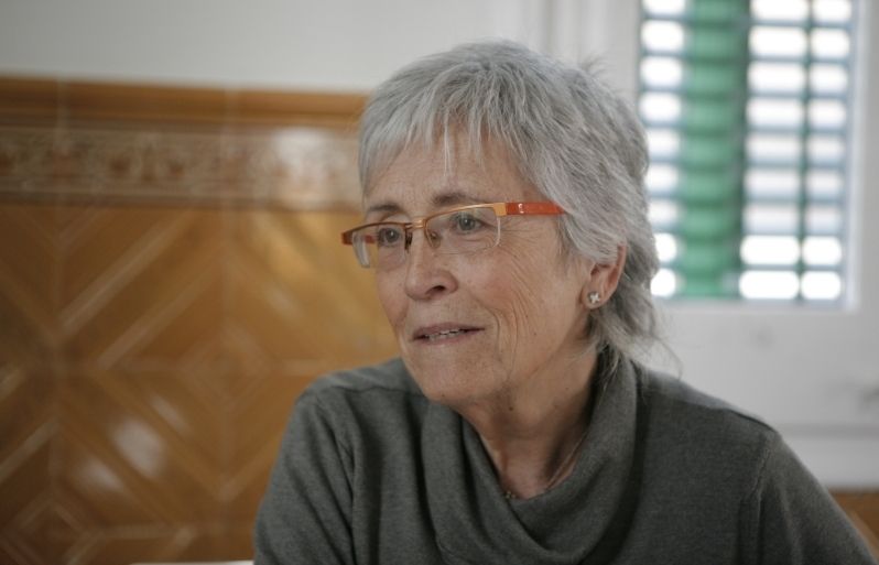 Montse Botines, presidenta d'Oncolliga. FOTO: A. Ribera