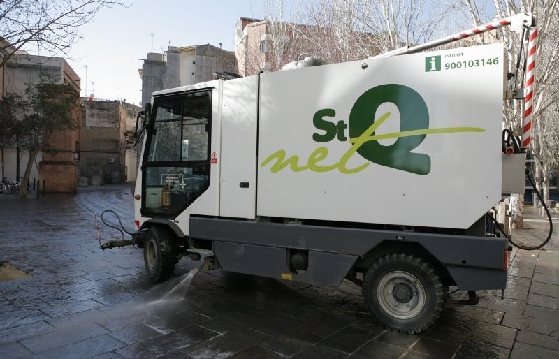 Un dels nous camions de l'empresa Valoriza FOTO: Artur Ribera