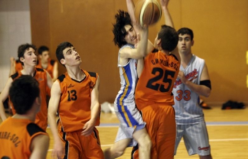 El CB Mira-sol és un dels dos clubs de bàsquet de Sant Cugat. FOTO: E.Naval