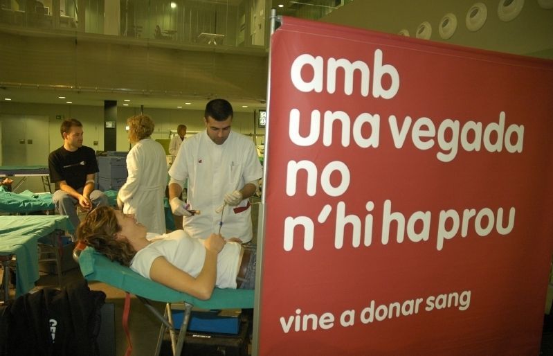Els homes poden donar fins a 4 vegades l'any i les dones, 3. FOTO: A.Bernal