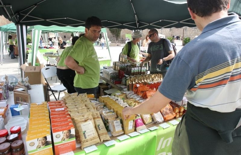 El mercat estarà ubicat a la Plaça dels Quatre Cantons FOTO: LL.Llebot