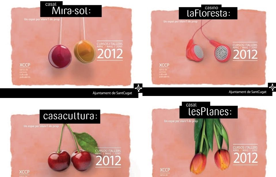 Cartell de la nova programació de la Xarxa de Centres Culturals Polivalents. FOTO: Cedida