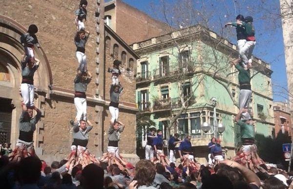 Pilars a Gràcia 2012. FOTO: R. Gadea
