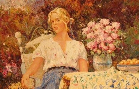 Fragment de l'obra 'La tarda' de Román Francés. FOTO: Cedida