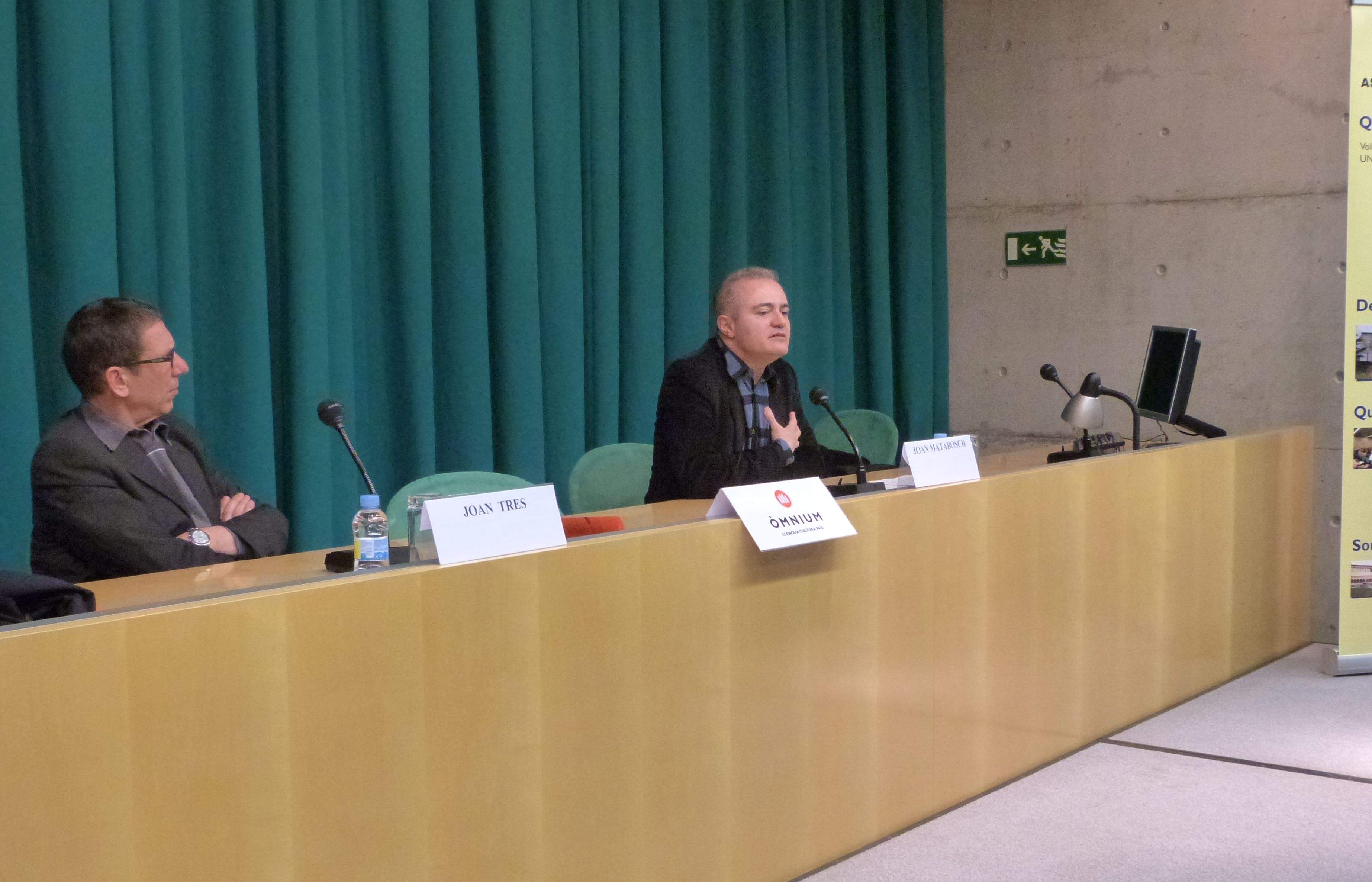 Joan Tres i Joan Matabosch. FOTO: B. Bella