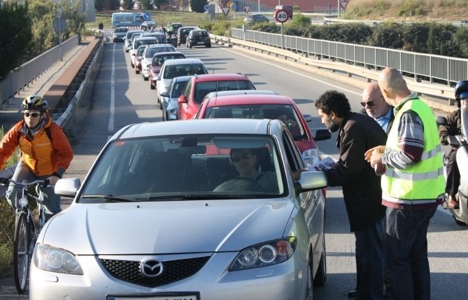 La darrera vaga general també va bloquejar Can Sant Joan FOTO: JR Armadàs